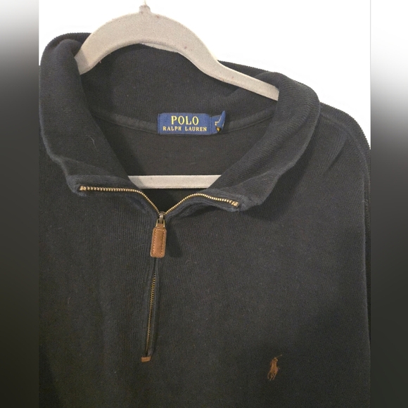 Polo Ralph LaurenMens Size 2XLT Big & Tall Estate Quarter-Zip Pullover XXLT - Picture 3 of 8